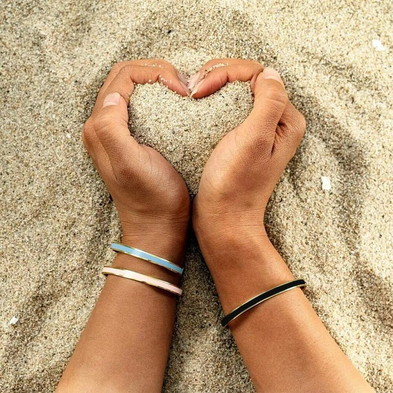 My Badass Girl Gang daudzkrāsu rokassprādze tevis dēļ es smejos mazliet stiprāk raudu mazliet mazāk vairumtirdzniecības dropshipping