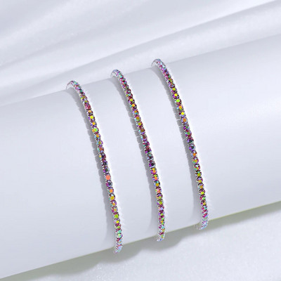 3GAB krāsaina stikla kristāla elastīga modes rokassprādze uz rokas sievietēm rotaslietas ballītei, dāvana meitenei vairumtirdzniecības aproces Bezmaksas piegāde