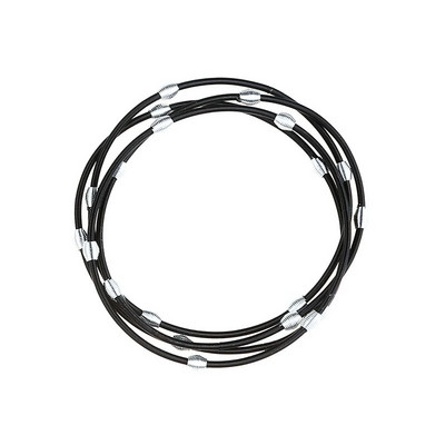 Madingi papuošalai Moterų žavesio dovanų metalo anglies plieno vielos spyruoklinis rutulys kelių sluoksnių derinys, mišrių spalvų spyruoklinių apyrankių rinkinys