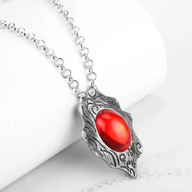 DMC Demon Hunter Dante Amuletas karoliai Vintažinis Vergil krištolo pakabukas Vyrų Moterų Karštas Žaidimas Grandininiai karoliai Madingi papuošalai