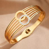 Vandeniui atspari nerūdijančio plieno apyrankė su romėniškais skaitmenimis