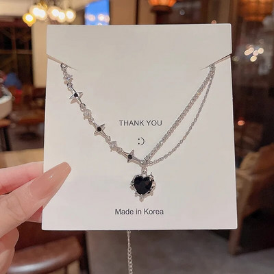 JWER luxus gyöngy strasszos nyaklánc Choker nyaklánc Penadnt lánc Bling nyaklánc Valentin napi koszorúslány ajándék esküvői ékszer