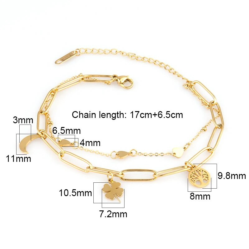 Hip-hop karkötők Punk Lover`s Lock Medál karkötők Divatos rozsdamentes acél szerető szív vastag lánc karkötők pár ékszer