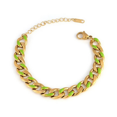 Jauna dizaina nerūsējošā tērauda rokassprādze Krāsainas modes rotaslietas sievietēm Kāzu ballītes dāvanu šarms, regulējamas rokassprādzes rotaslietas