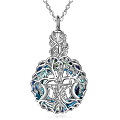 Tree Of Life Outlet õhukonditsioneer parfüümi medaljon Samuti tuhastamisurni ripats kaelakee tuha jaoks mälestusehted lemmikloomale/inimesele