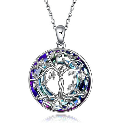 Tree Of Life Outlet õhukonditsioneer parfüümi medaljon Samuti tuhastamisurni ripats kaelakee tuha jaoks mälestusehted lemmikloomale/inimesele