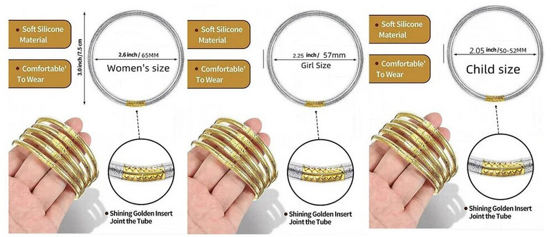9gab/komplekts Glitter Jelly Aproces Rokassprādzes Komplekts Sievietēm Glitter Pildītas Želejas Silikona Rokassprādzes Meitenēm Sievietēm