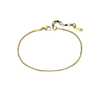 Βραχιόλια από ανοξείδωτο ατσάλι Snake Link για γυναίκες Απλό πολυστρωματικό βραχιόλι λεπτής αλυσίδας Κοσμήματα Χονδρικό γυναικείο βραχιόλι