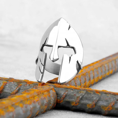 Винтидж мъжки викинг пръстен с гарван от неръждаема стомана Nordic Fashion Amulet Teen Multistyle Viking Jewelry Висулка Аксесоар за подарък