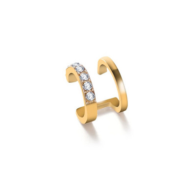 1 gab Helix Cartilage Conch viltus pīrsingu rotaslietas sievietēm vīriešiem regulējamas Cz auss aproces bez pīrsinga gliemežnīcas manžetes auskars