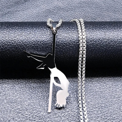 Rehvid Jalgrattad roostevabast terasest pika ketiga kaelakeed naiste/meeste musta värvi jalgratta kaelakeed ehted krae hombre bicicleta N2653S1