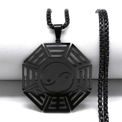 Rehvid Jalgrattad roostevabast terasest pika ketiga kaelakeed naiste/meeste musta värvi jalgratta kaelakeed ehted krae hombre bicicleta N2653S1