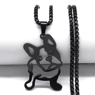 Rehvid Jalgrattad roostevabast terasest pika ketiga kaelakeed naiste/meeste musta värvi jalgratta kaelakeed ehted krae hombre bicicleta N2653S1