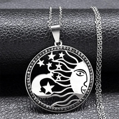 Rehvid Jalgrattad roostevabast terasest pika ketiga kaelakeed naiste/meeste musta värvi jalgratta kaelakeed ehted krae hombre bicicleta N2653S1