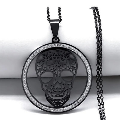 Rehvid Jalgrattad roostevabast terasest pika ketiga kaelakeed naiste/meeste musta värvi jalgratta kaelakeed ehted krae hombre bicicleta N2653S1