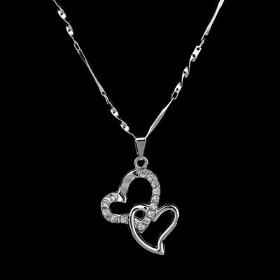 Skysuk elegants, sudraba pārklājums, zils kristāls, kalnu strasts, Evil Eye kulonu kaklarota ķēde, šarms modes sieviešu rotaslietas dzimšanas dienas dāvanas