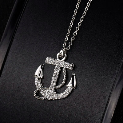 Skysuk elegants, sudraba pārklājums, zils kristāls, kalnu strasts, Evil Eye kulonu kaklarota ķēde, šarms modes sieviešu rotaslietas dzimšanas dienas dāvanas