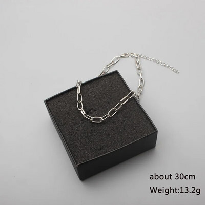 Jaunas slēdzenes kuloni panku kaklarotas sievietēm zelta krāsā dobas ķēdes personība sieviešu kakla rotaslietas gotiskā kakla dekorācija