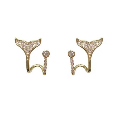 2 τμχ Piercing Heart Star Ear Cartilage Helix Piercing από ανοξείδωτο ατσάλι στριφτό δαχτυλίδι χειλιών καρφωτά σκουλαρίκια Δώρα κοσμήματα