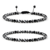 Ανδρικά βραχιόλια με χάντρες ακανόνιστου αιματίτη 4 χιλιοστών Φυσικό Tiger Eye Lava Stone Beads Βραχιόλια & βραχιόλια Γυναικεία Κλασικά κοσμήματα Pulsera