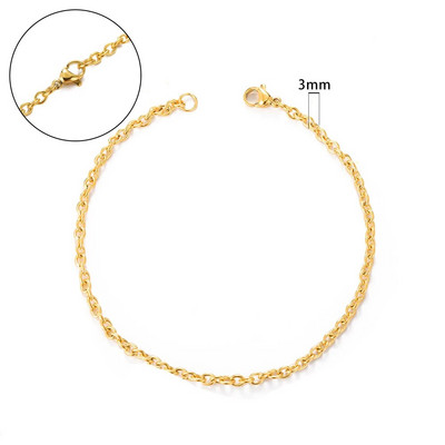 2–6 mm savītas virves ķēde, apaļa čūskas ķēde, nerūsējošā tērauda kaklarota vīriešiem, sievietēm, nekad neizbalināta, pielāgota juvelierizstrādājumu aksesuāru ķēde