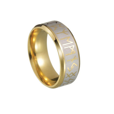 MEESTE sõrmus roostevabast terasest mood stiil MEESTE kahetähelised ruunisõnad Odini norra viikingi amulett RETRO sõrmused ehted