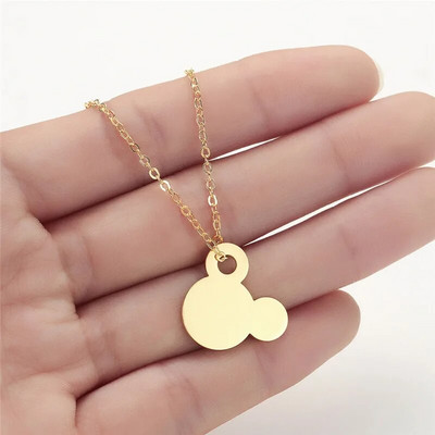 Kinital nerūdijančio plieno astronomija Mėnulio fazės pakabukai karoliai moterims Galaxy Choker grandinės juostos karoliai Bijoux Femme