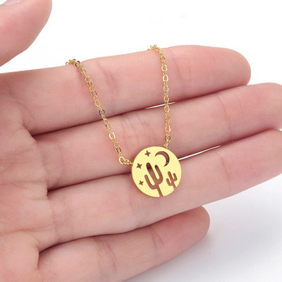 Kinital nerūdijančio plieno astronomija Mėnulio fazės pakabukai karoliai moterims Galaxy Choker grandinės juostos karoliai Bijoux Femme