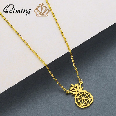 Kinital nerūdijančio plieno astronomija Mėnulio fazės pakabukai karoliai moterims Galaxy Choker grandinės juostos karoliai Bijoux Femme