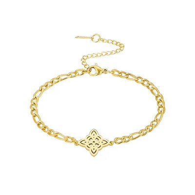 Jiayiqi rozsdamentes acél férfi női kézi karkötők nem varázslatos Figaro lánc karkötők hip-hop új stílusú ékszer ajándék