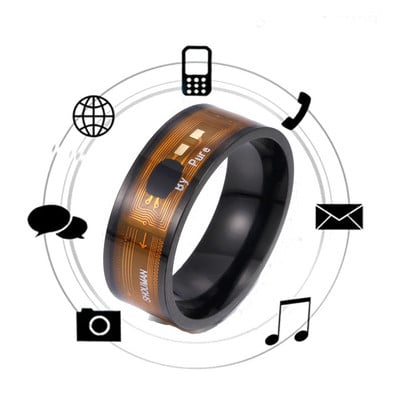 Wearable Connect Smart New NFC Multifunctional Intelligent Ring For Android iphone xr And above Technology Finger Smart  Rings