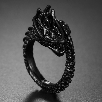 Gotički posrebreni retro punk hip-hop šuplji križni prsten prstenovi za otvaranje Nakit Poklon za muškarce Žene Vintage uniseks nakit