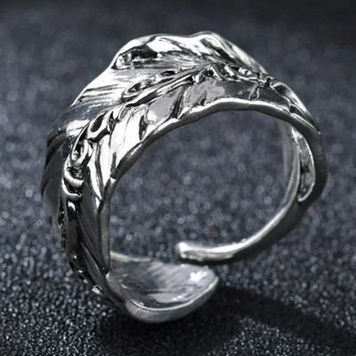 Gotički posrebreni retro punk hip-hop šuplji križni prsten prstenovi za otvaranje Nakit Poklon za muškarce Žene Vintage uniseks nakit