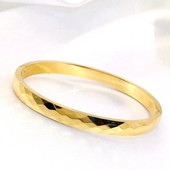 Jauna modes vienkārša titāna tērauda rokassprādze, klasiskas sieviešu nerūsējošā tērauda rokassprādzes