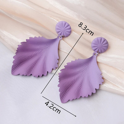 Cercei cu picătură geometrică, floare violet dulce, fluture, pentru femei, margaretă, inimă, în formă de C, rotund, pătrat Brincos, bijuterii de nuntă dulci
