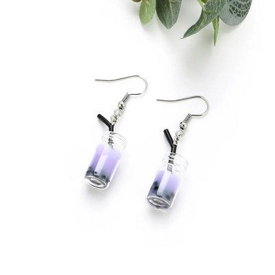 Cercei cu picătură geometrică, floare violet dulce, fluture, pentru femei, margaretă, inimă, în formă de C, rotund, pătrat Brincos, bijuterii de nuntă dulci
