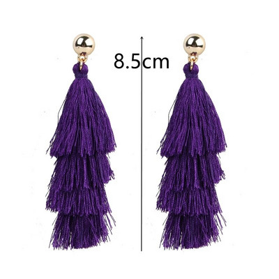 Cercei cu picătură geometrică, floare violet dulce, fluture, pentru femei, margaretă, inimă, în formă de C, rotund, pătrat Brincos, bijuterii de nuntă dulci