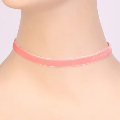 Vintage κοντό κολιέ Μαύρο κολιέ τσόκερ γιακά γυναικεία βελούδινη ζώνη Πολύχρωμη αλυσίδα τσόκερ με κλείδα