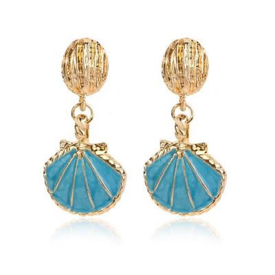 Summer Bohemia Ocean Elements Rokassprādze Starfish Coral Shell Charm Natural Seashells Auskari Shell Beach Rotaslietas sievietēm Dāvanas