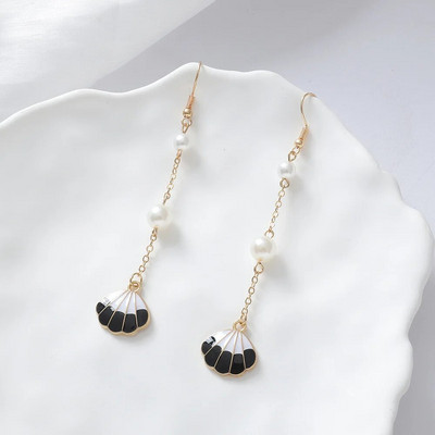 Summer Bohemia Ocean Elements Rokassprādze Starfish Coral Shell Charm Natural Seashells Auskari Shell Beach Rotaslietas sievietēm Dāvanas