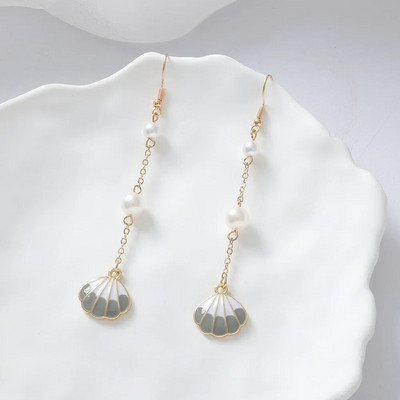 Summer Bohemia Ocean Elements Rokassprādze Starfish Coral Shell Charm Natural Seashells Auskari Shell Beach Rotaslietas sievietēm Dāvanas