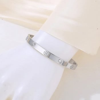 Simplicity Cuff βραχιόλια για γυναίκες από ανοξείδωτο ατσάλι Charm 2023 Fashio Jewellery Accessories