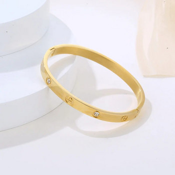 Simplicity Cuff βραχιόλια για γυναίκες από ανοξείδωτο ατσάλι Charm 2023 Fashio Jewellery Accessories