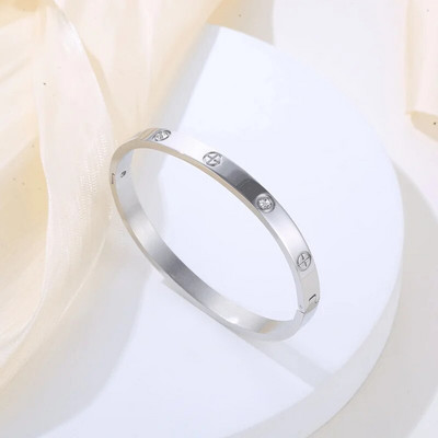 Paprastos rankogalių apyrankės moterims nerūdijančio plieno žavesys 2023 m. madingi juvelyriniai priedai