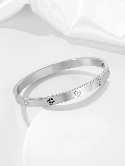 Paprastos rankogalių apyrankės moterims nerūdijančio plieno žavesys 2023 m. madingi juvelyriniai priedai