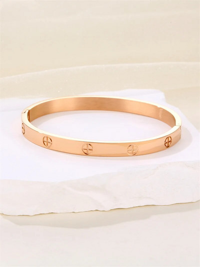 Paprastos rankogalių apyrankės moterims nerūdijančio plieno žavesys 2023 m. madingi juvelyriniai priedai