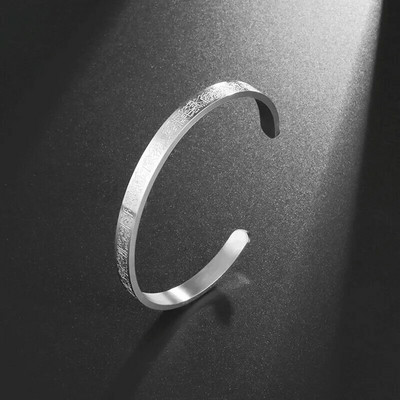 Modes radošs dizains nerūsējošā tērauda izliekti galda piederumi, dakša, piedurkne, rokassprādze vīriešiem, dāmām, personība, rotaslietas, dāvana