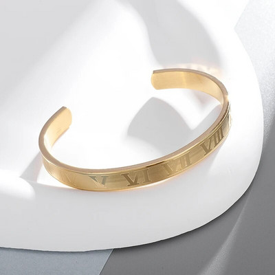 Modes radošs dizains nerūsējošā tērauda izliekti galda piederumi, dakša, piedurkne, rokassprādze vīriešiem, dāmām, personība, rotaslietas, dāvana