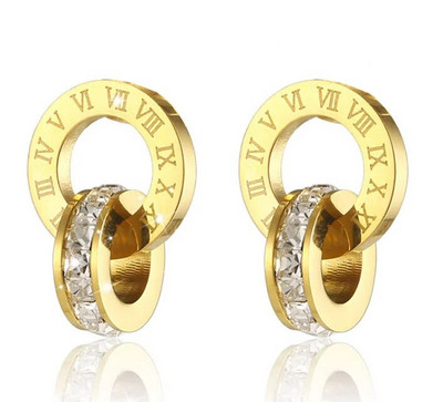 2021. gada modes rotaslietas, grezna zelta krāsa, romiešu piekarināma kaklarota ar cipariem, sieviešu ballītēm, nerūsējošā tērauda kuloni kaklarota