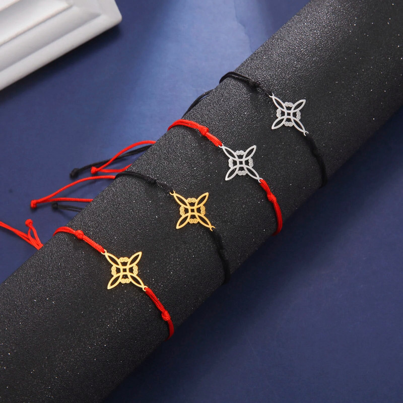 Skyrim raganavimo raganos mazgo žavesio apyrankė moterims iš nerūdijančio plieno dėžutės grandinės apyrankės ant rankų Wicca amuleto papuošalų dovana 2023 m.